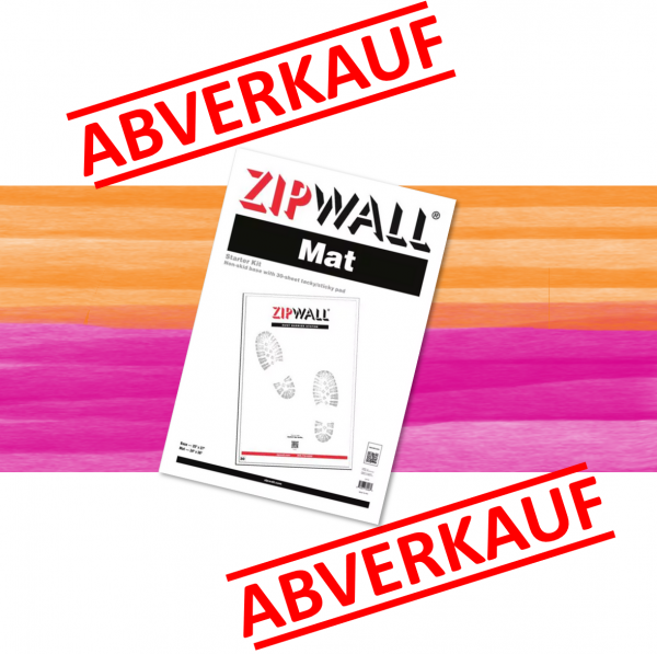 ZIPWALL Staubfangmatte TACK-MAt SET