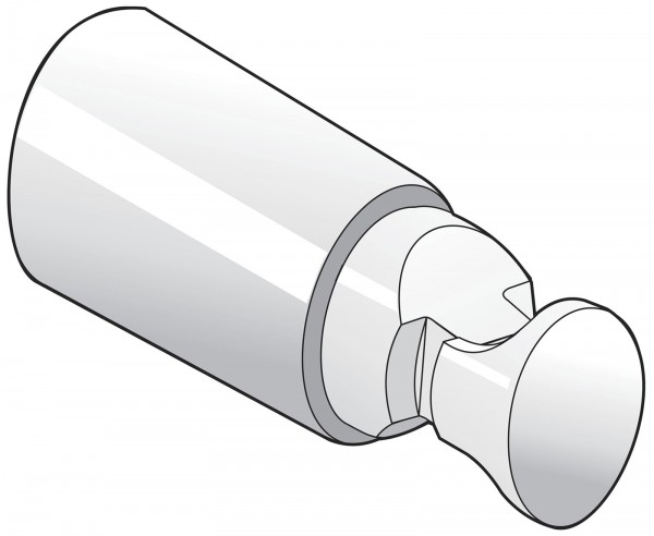 KunststoffhalterungSTN 3fachRohr Ø 15 - 28 mmRohrlücke: 11 - 22 mm