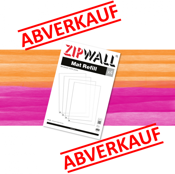 TackMat - selbsthaftende Fußmatte - Nachfüllfolien